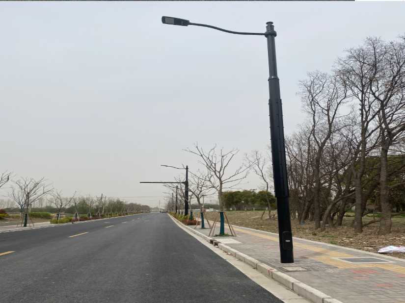 陆河县上海综合杆 太阳能路灯工程