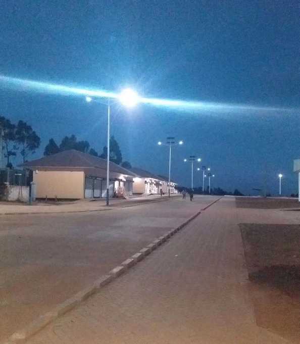 陆河县非洲科特迪瓦太阳能路灯工程
